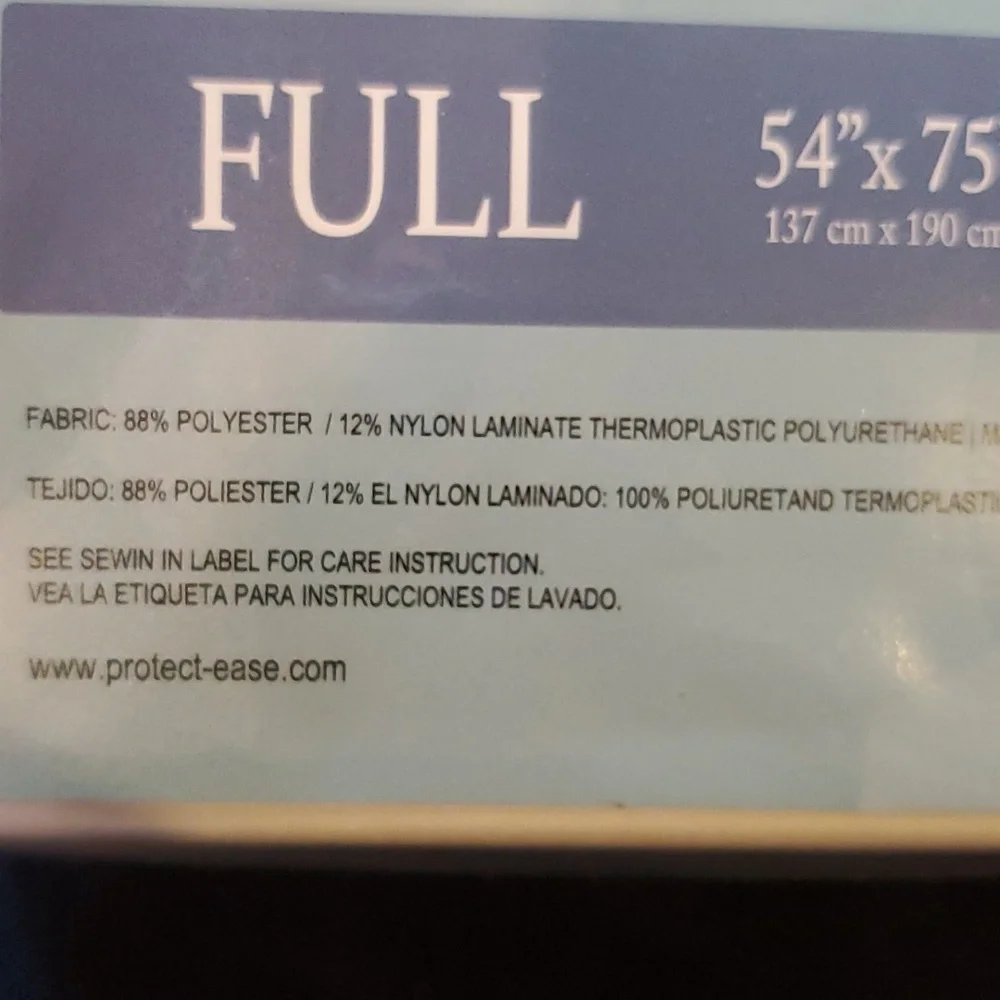 Full size, Waterproof Cooling Mattress Protector